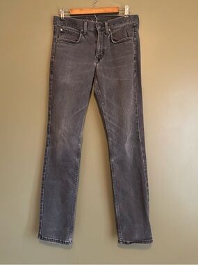 Marc Anthony Men's Washed Gray Slim Straight Jeans